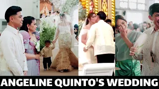 Actual Full Video: WEDDING Kasal nina Angeline Quinto and Nonrev Daquina