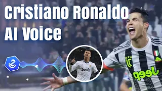 【Tutorial】How to Make Ronaldo AI Voice with Voice Genrator | PC & Mobile