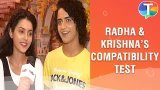 Sumedh Mudgalkar aka Krishna & Mallika Singh aka Radha's compatibility test | Exclusive