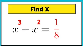 Singapore Math Olympiad | A Nice Exponent Question |How To Find the Value Of X