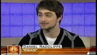 Daniel Radcliffe interviewed on The Today Show during his performance in Equus on Broadway