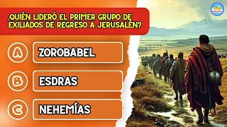 Trivia Bíblica Esdras Nivel Fácil