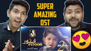FITOOR OST COVER | Aayat Arif  | Indian Reaction