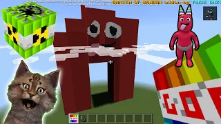 GERÇEKTEN ABARTTIM 😱😱😱 DEV BANBAN YAPTIM VE PATLATTIM - Minecraft Mod Garten Of Banban 2