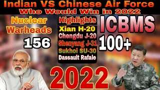 Indian Air Force VS Chinese Air Force in 2022 | Best Forces Not Fight With