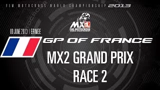 2013 MXGP of France FULL MX2 Race 2 - Motocross