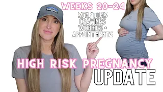 PREGNANCY UPDATE WEEKS 20-24 | HIGH RISK PREGNANCY UPDATE | GASTROSCHISIS