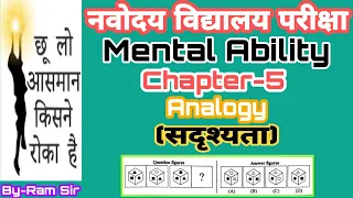 Chapter - 5 ~ ( ANALOGY ) Similar Figures ~ Mental Ability Test ~ Jawahar Navodaya Vidyalaya 2022