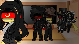 German Family reacts... | Countryhumans react | 2/2 | ! LORE ! | 𓆉