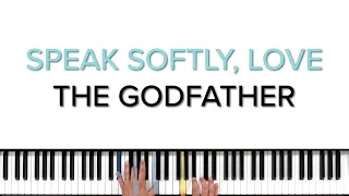 How to play 'Speak Softly, Love' Theme from 'The Godfather' on the piano -- Playground Sessions