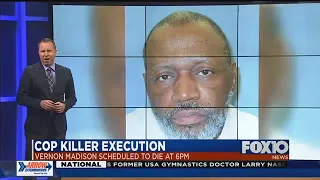 Vernon Madison issued a temporary stay of execution