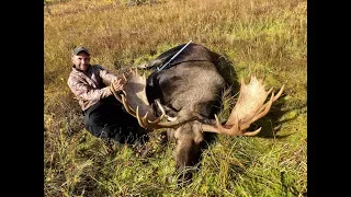 Shane RUNS down a 60" Alaskan Moose!! - The Journey Part 1