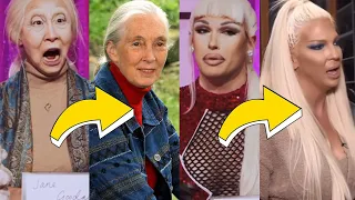 Drag Race S16 Snatch Game - Real Life People vs. Queens' impersonations