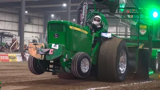 Tractor Pull 2023: 4.1 Limited Pro Stock Tractors: NTPA Spring Nationals (friday) Shipshewana, IN.