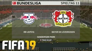 ⚽ FIFA 19 Bundesliga RB Leipzig : Bayer 04 Leverkusen 🏆 Gameplay Deutsch Livestream