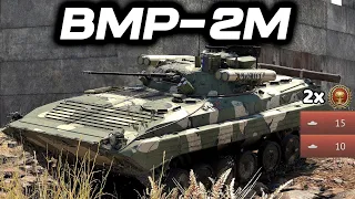 BMP-2M Gameplay + 2x NUKE - Russian Infantry Fighting Vehicle | War Thunder