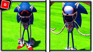 How to get CYCLOPS BADGE + SONIC.EYX MORPH in SOULS OF DISMAY (SONIC.EXE TEST MORPH) - Roblox