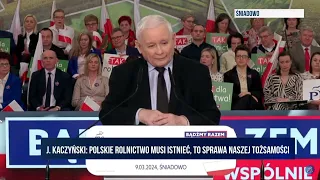 "Wielki marsz" PiS. Jarosław Kaczyński podał datę.