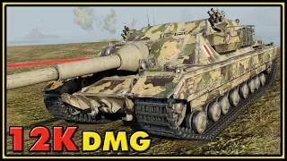 FV217 Badger - 12K Damage - 10 Kills - World of Tanks Gameplay