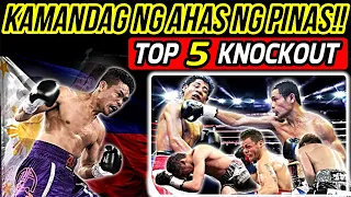 GAANO KALAKAS SI DONNIE "AHAS" NIETES TOP 5 KNOCKOUT