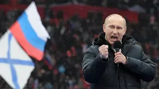 Владимир Владимирович, вы в бригаде!Путин везде президент!