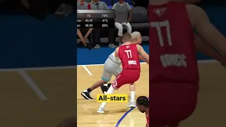 NBA 2K22 mobile all stars get dunk on 🔥🔥