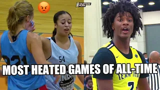 THESE GAMES GOT INTENSE!! Breakdown of the MOST HEATED Games of All-Time!