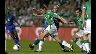 Roy Keane vs Zidane | vs France 2005 WC Qualifiers | Last game for Ireland | All Touches & Actions