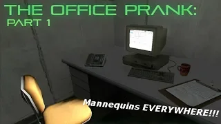 Scary? | The Office Prank p.1 (Portal 2 Mod)