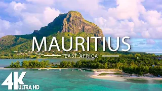 FLYING OVER MAURITIUS (4K UHD)- Relaxing Music Along With Beautiful Nature Videos - 4K Video #2