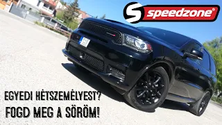Speedzone-használt teszt: Dodge Durango (2018): Egyedi hétszemélyest? Fogd meg a söröm!