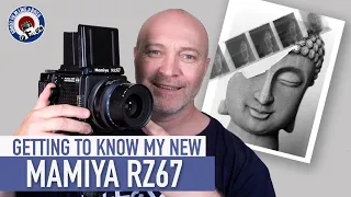 MAMIYA RZ67 PROFESSIONAL - GETTING USED TO IT