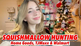 CHRISTMAS SQUISHMALLOW HUNTING : Home Goods, TJMaxx & Walmart