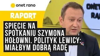 Spięcie na spotkaniu Szymona Hołowni. Polityk Lewicy: miałbym dobrą radę