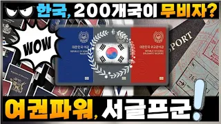 [중국] 한국의 여권파워에 낙담한 중국인들👀 "비교하자니 힘이 빠진다.."ㅣ이번이야말로 완전히 내려놓은 중국인들ㅣ대한민국 여권파워