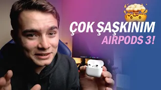 ÇOK ŞAŞKINIM: AirPods 3. Nesil Kutu Açılışı ve Ön İnceleme!