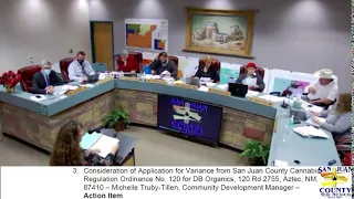 San Juan County Commission Meeting- December 7, 2021