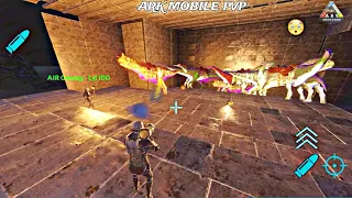 Ark Mobile PvP | raid base enemy op loot and dino more | ark mobile