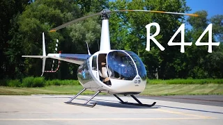 Robinson R44 Raven detailed helicopter review and flight