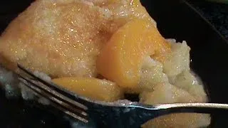 A Different Peach Cobbler