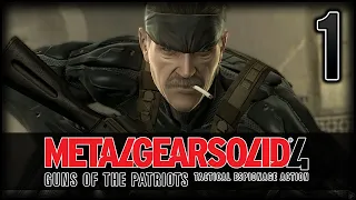 Metal Gear Solid 4: Guns of the Patriots | Part 1 - War Has Changed (MGS4 Walkthrough)