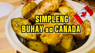 SIMPLE LIFE VLOG | ROUTINE FOR A DAY | COOKING DELICIOUS CHICKEN  & BAKING FUN | BUHAY CANADA