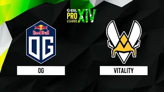 OG vs Vitality | Лучшие моменты | ESL Pro League Season 14