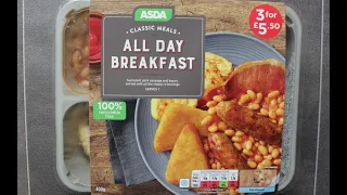 Asda ALL DAY BREAKFAST Taste Test Review