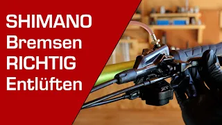 SHIMANO Bremsen entlüften / befüllen - MTB + ROAD - Deutsches Tutorial