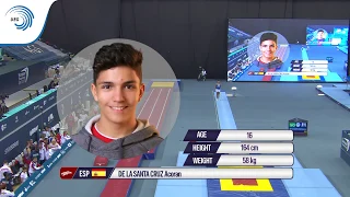 Acoran DE LA SANTA CRUZ (ESP) - 2018 Double Mini-Trampoline Europeans, junior final