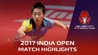 2017 India Open Highlights: Harmeet Desai vs Takuto Izumo (Qual)