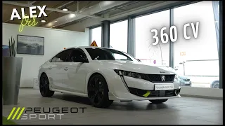 ESSAI PEUGEOT 508 PSE DE 360 CV !! 😱 LA PLUS PUISSANTE VOITURE FRANCAISE EST UNE HYBRIDE !! ⚠️