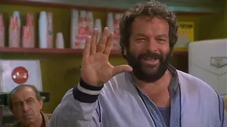 Dos contra el crimen - Escena 1 - Pelea en el bar - Bud Spencer y Terence Hill