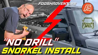 Jimny No Drill Snorkel DIY INSTALL - Jimny Wild